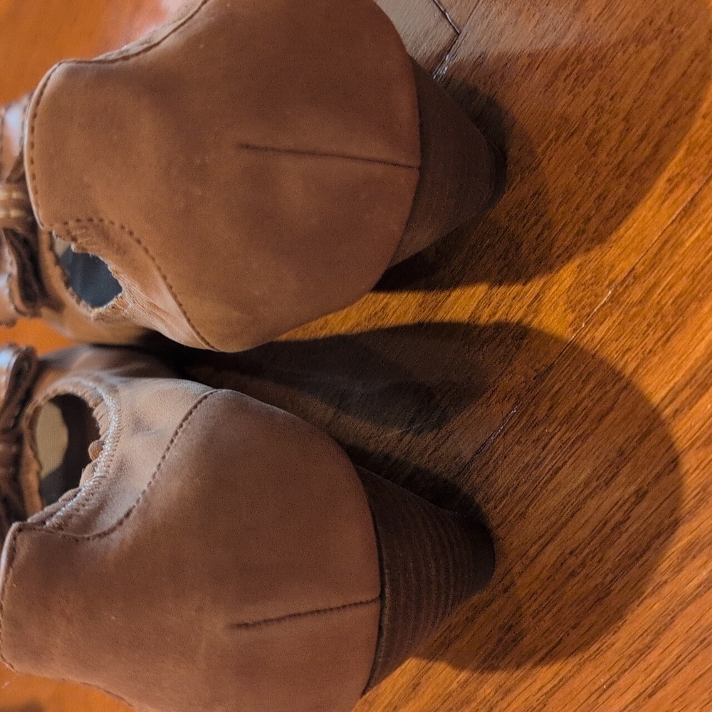 Bata Leather Ballet Heels - Picture 7 of 11